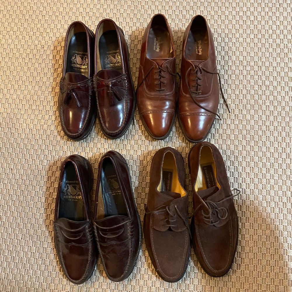 Johnson & Murphy Lloyd & Haig Lot Of Men’s Shoes 8